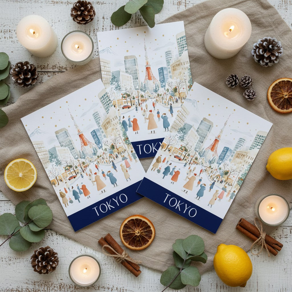 Enchanting Tokyo - Festive Christmas Card Experience
