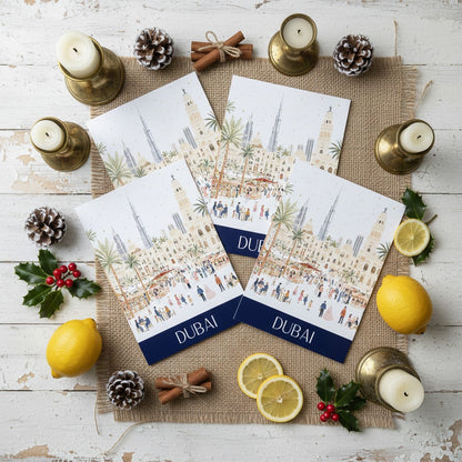 Handmade Dubai Christmas Card – Celebrate the Festive Season