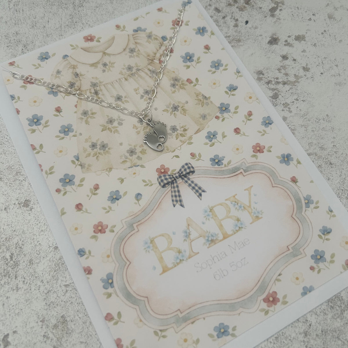 Personalised Newborn Baby Girl Gift - Adorable Keepsakes