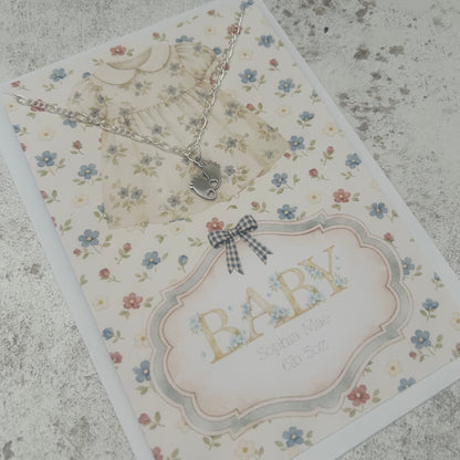 Personalised Newborn Baby Girl Gift - Adorable Keepsakes