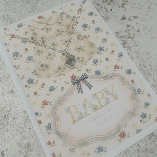 Personalised Newborn Baby Girl Gift - Adorable Keepsakes