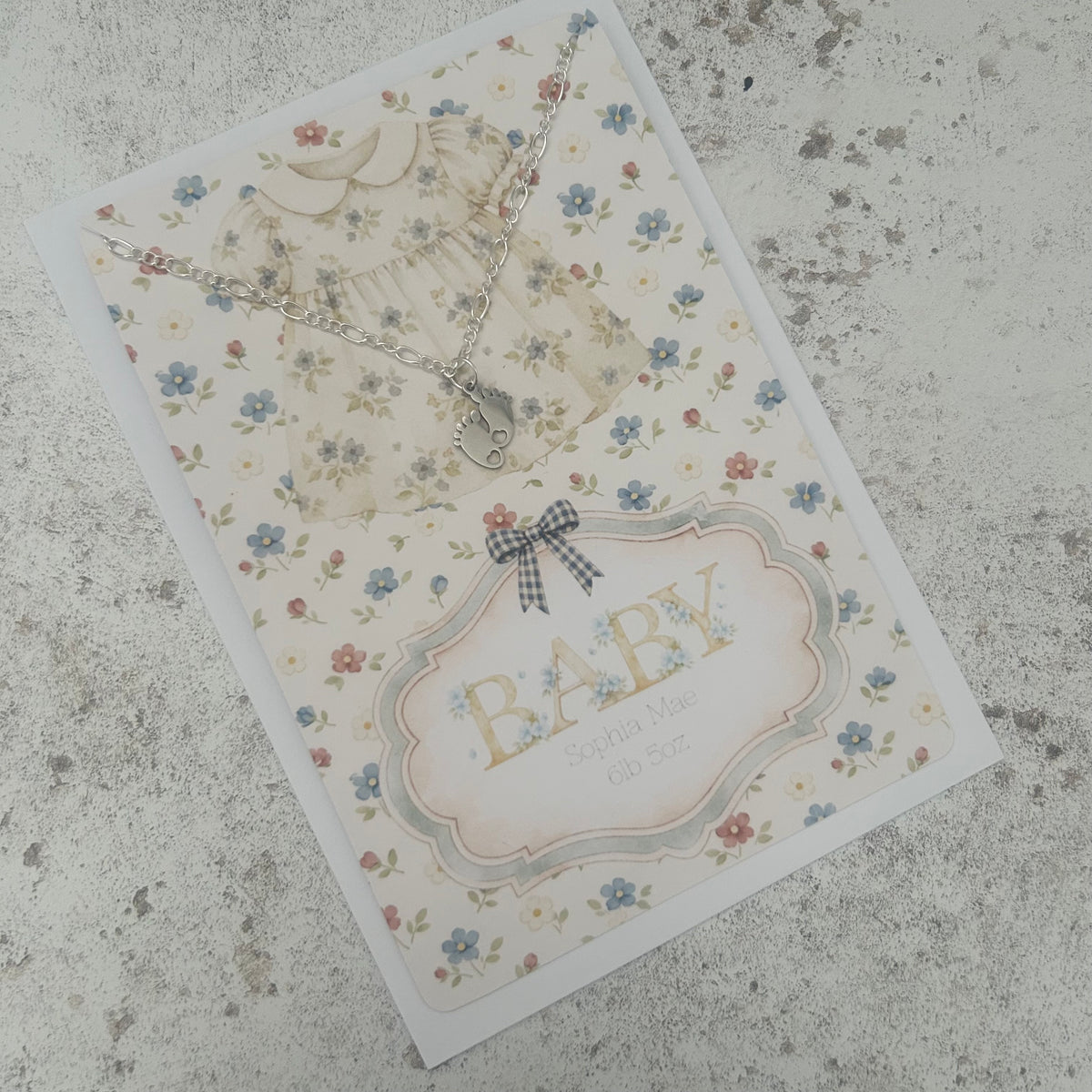 Personalised Newborn Baby Girl Gift - Adorable Keepsakes