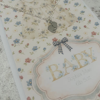 Personalised Newborn Baby Girl Gift - Adorable Keepsakes