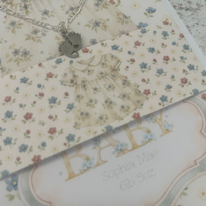 Personalised Newborn Baby Girl Gift - Adorable Keepsakes