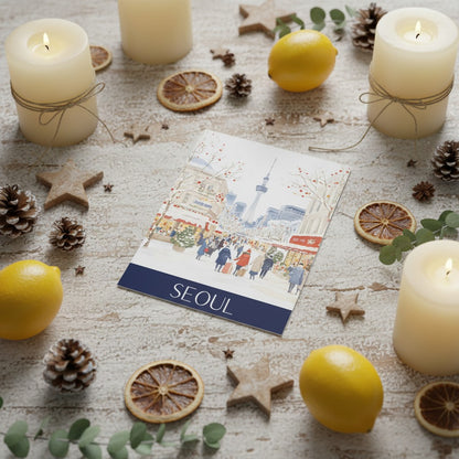 Vibrant Seoul - Perfect Festive Christmas Card