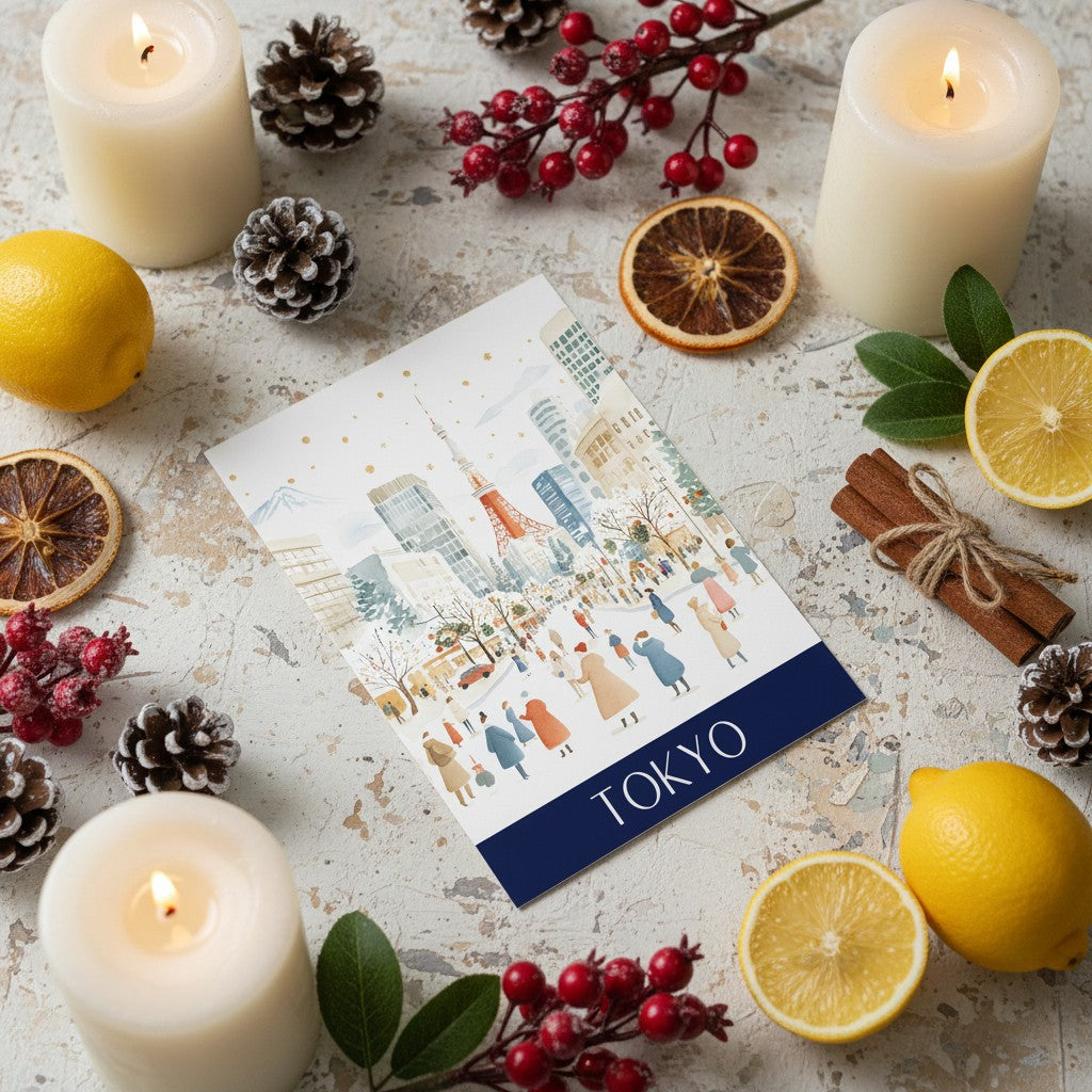 Enchanting Tokyo - Festive Christmas Card Experience