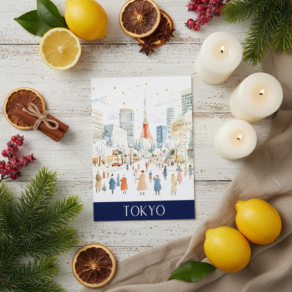 Enchanting Tokyo - Festive Christmas Card Experience