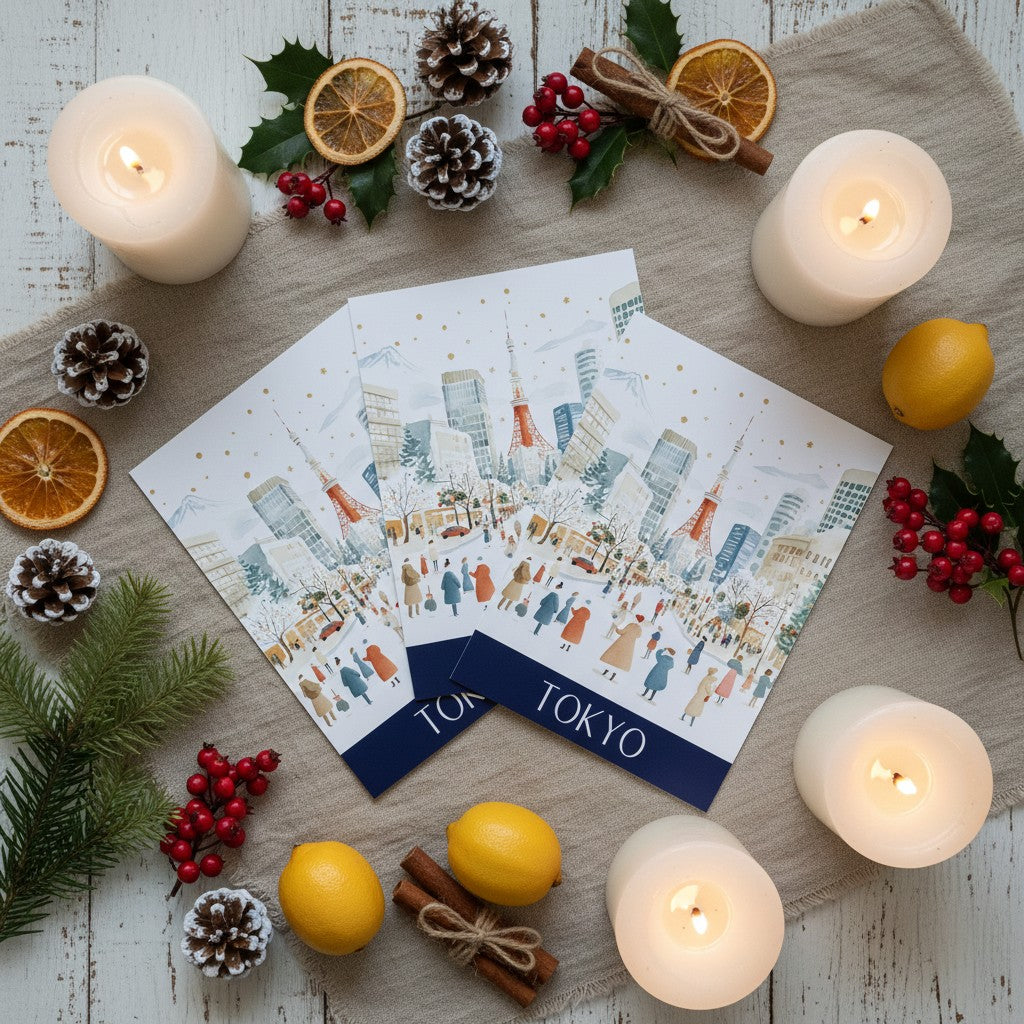 Enchanting Tokyo - Festive Christmas Card Experience