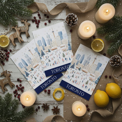 Charming Toronto - Travel Christmas Card