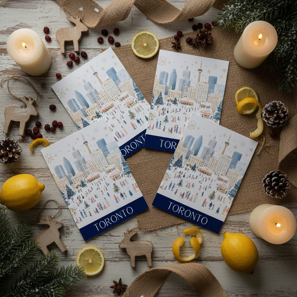 Charming Toronto - Travel Christmas Card