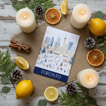 Charming Toronto - Travel Christmas Card