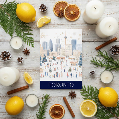 Charming Toronto - Travel Christmas Card