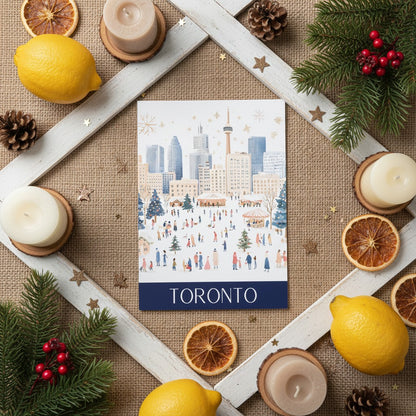 Charming Toronto - Travel Christmas Card