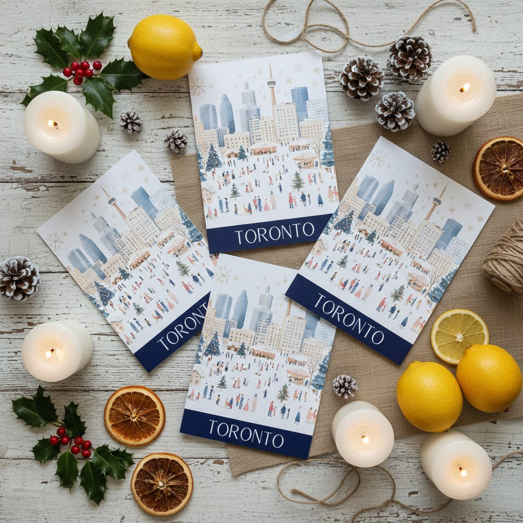 Charming Toronto - Travel Christmas Card
