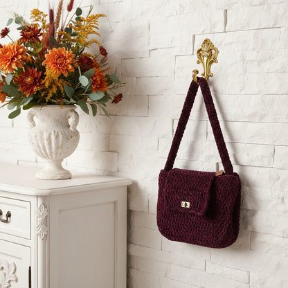 Handmade Soft Crochet Handbag – Chic and Versatile Accessory