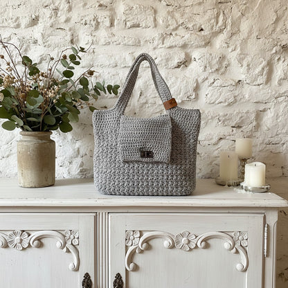 Handmade Crochet Handbag – Multiple Colours Available