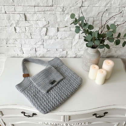 Handmade Crochet Handbag – Multiple Colours Available