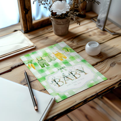 Unique Personalised Baby Card - Make Lasting Memories
