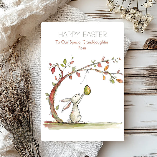 Personalised Family Easter Cards - Joyful Celebrations