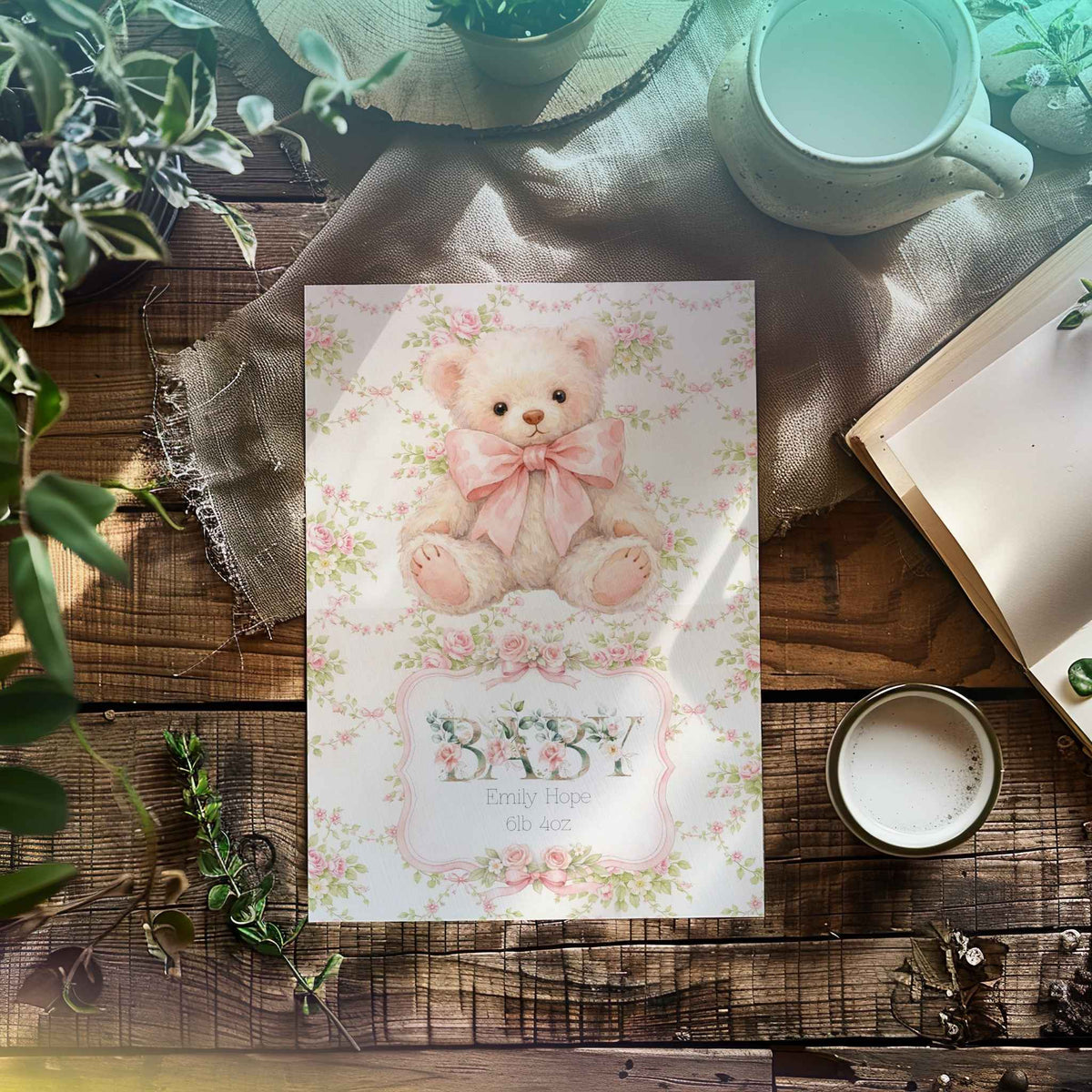 New Baby Birth Card – Celebrate the Joy of New Beginnings
