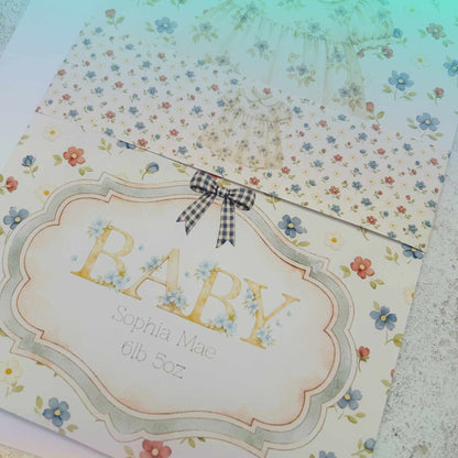 Custom Baby Girl Nursery Print - Sweet Decor for Your Little Princess
