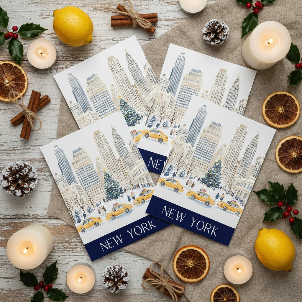 Iconic New York - Festive Christmas Card Experience