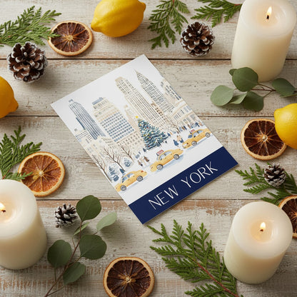 Iconic New York - Festive Christmas Card Experience