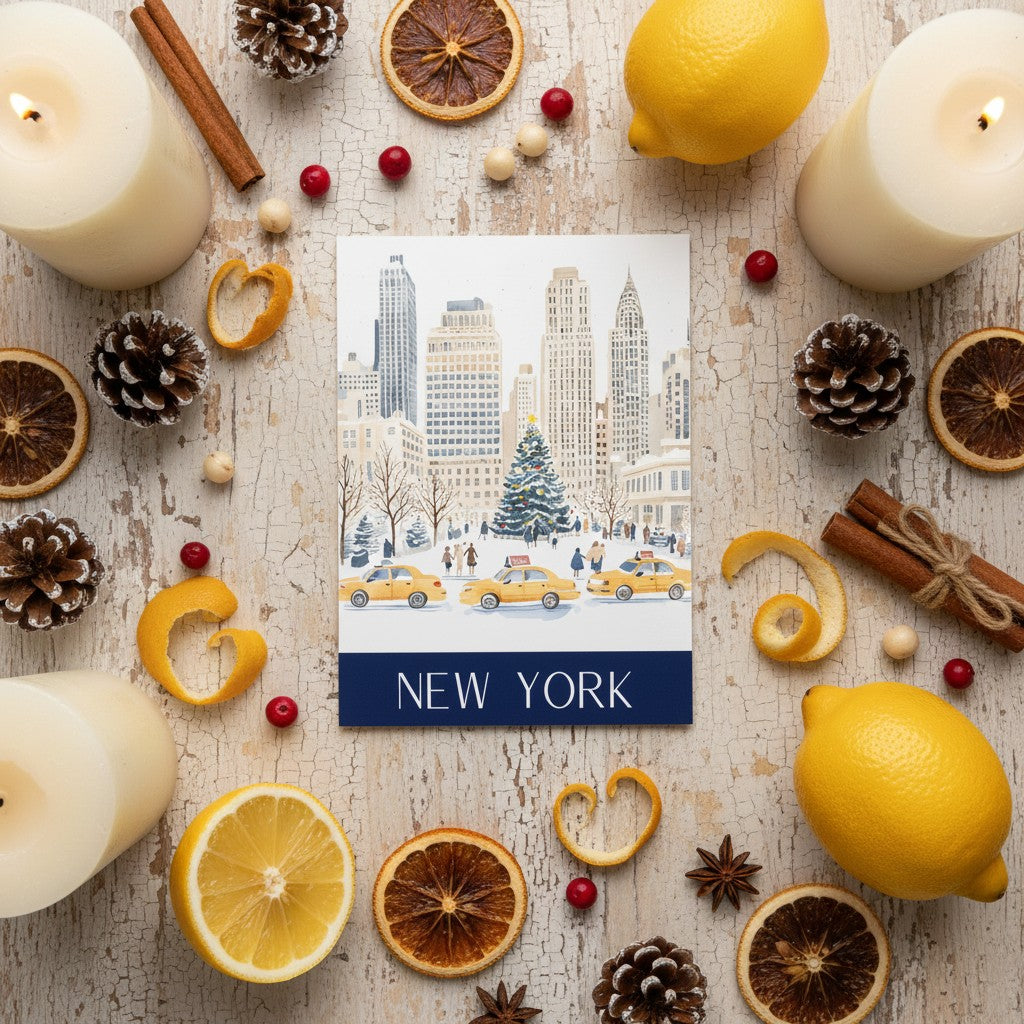Iconic New York - Festive Christmas Card Experience