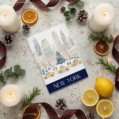Iconic New York - Festive Christmas Card Experience