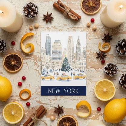 Iconic New York - Festive Christmas Card Experience