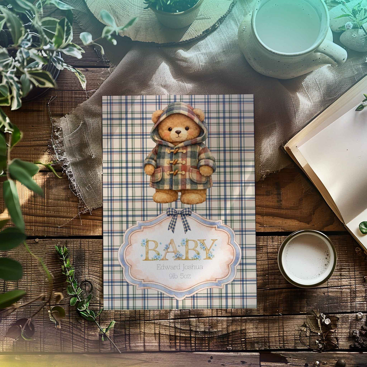 Personalised Baby Nursery Print - Perfect Newborn Gift Idea